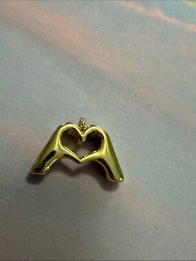 Swiftie Hand Heart Gold Pendant Taylor Swift Fearless The Eras Tour Necklace